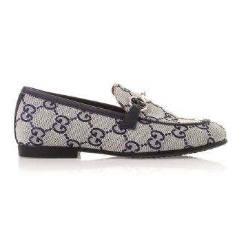  GG canvas loafer